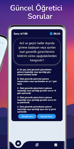 Özel Güvenlik Soruları 2026 ekran görüntüsü
