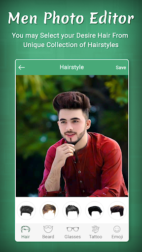 Man Photo Editor ekran görüntüsü