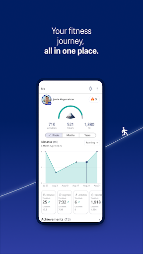 ASICS Runkeeper: Fitness App ekran görüntüsü