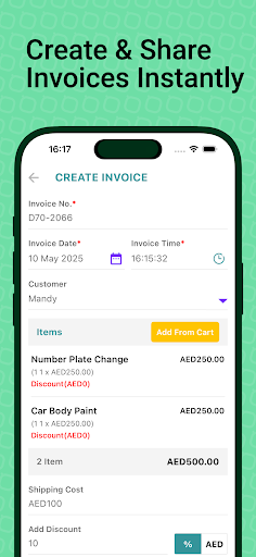 AI Smart Invoice - Accounts ekran görüntüsü