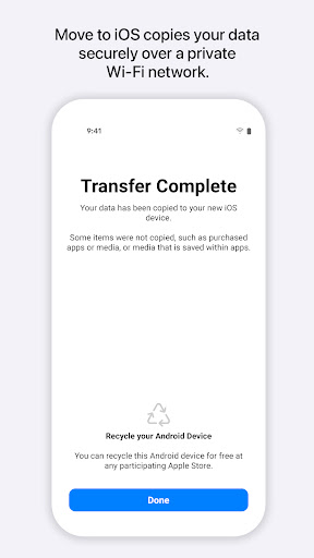 iOS'e Taşı ekran görüntüsü