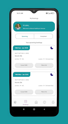 Adonai Healthcare Services App ekran görüntüsü
