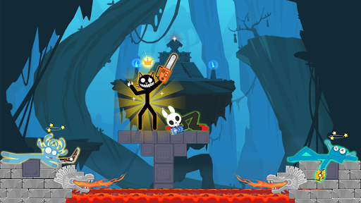 Supreme Brawl Stick Fight Game ekran görüntüsü