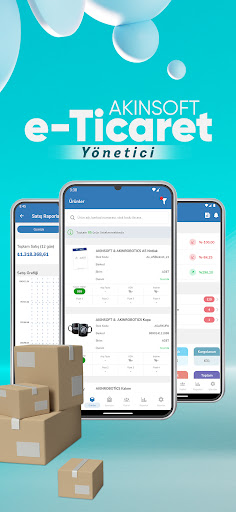 AKINSOFT E-Ticaret Yönetici ekran görüntüsü