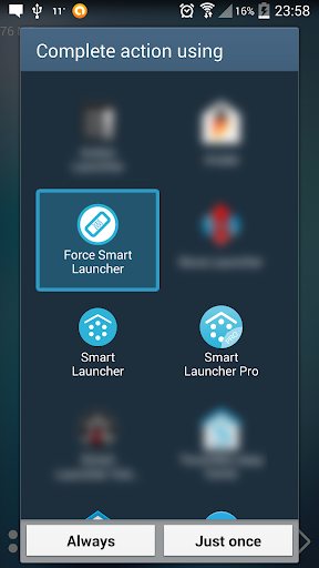Default choice fixer for Smart ekran görüntüsü