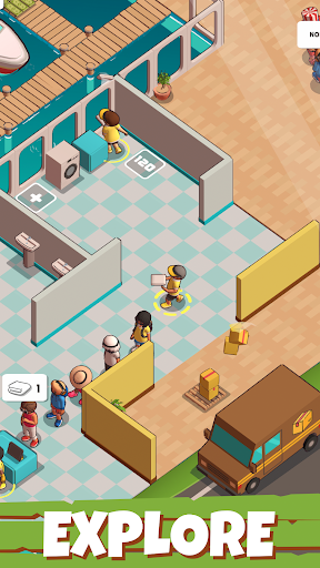 Marina Fever - Idle Tycoon RPG ekran görüntüsü