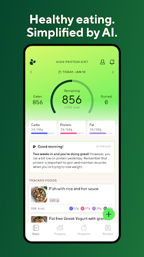 Lifesum: AI Calorie Counter ekran görüntüsü
