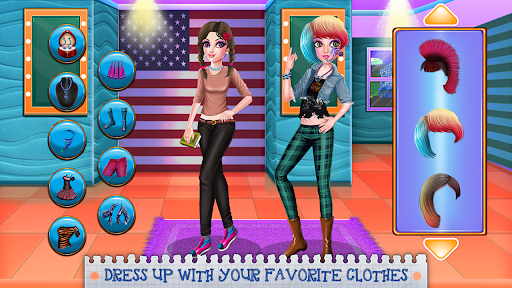 College Girl Fashion Dressup ekran görüntüsü