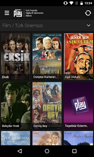 Digiturk Play Yurtdışı ekran görüntüsü