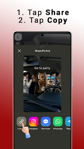 Pinterest Downloader PSaver ekran görüntüsü