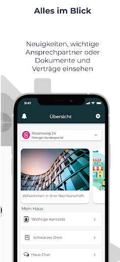 Strenger Kundenportal ekran görüntüsü