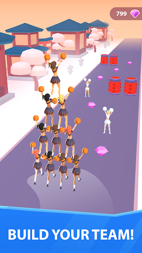 Cheerleader Run 3D ekran görüntüsü