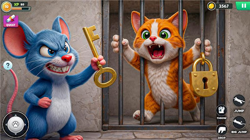 Cat vs Mouse: Prank Game ekran görüntüsü