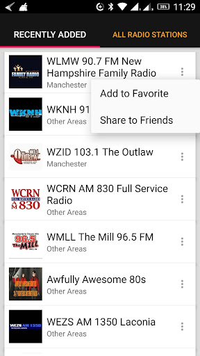 New Hampshire Radio Stations ekran görüntüsü