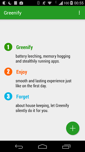 Greenify (Donation Package) ekran görüntüsü