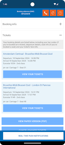 SNCB International ekran görüntüsü