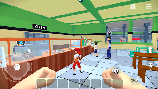 School Cafeteria Simulator ekran görüntüsü