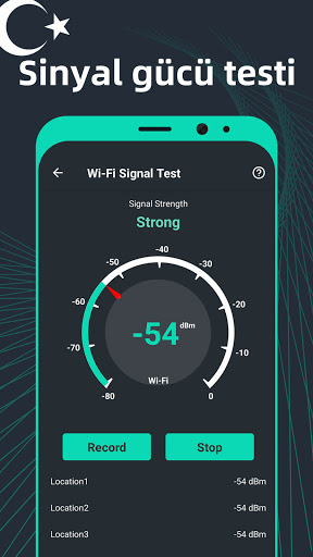 Internet hız testi: speed test ekran görüntüsü