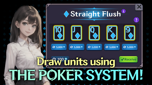Poker Monster - Idle Defense ekran görüntüsü
