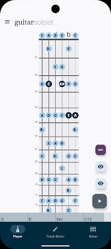 Guitar Soloist: Studio ekran görüntüsü