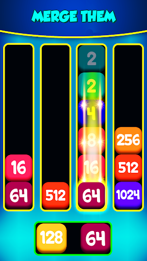 2048 Stack Merge: Sayı Oyunu ekran görüntüsü