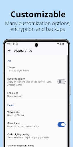 Aegis Authenticator - 2FA App ekran görüntüsü