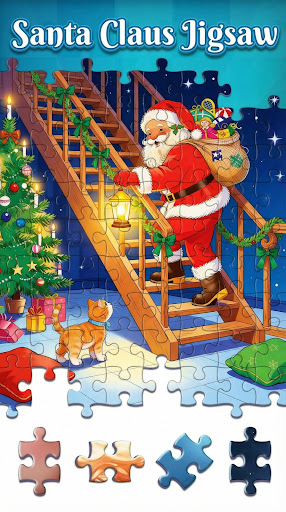 Santa Jigsaw HD ekran görüntüsü