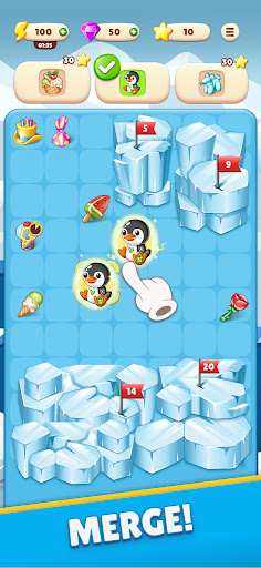 Merge Toons: Merge Games ekran görüntüsü