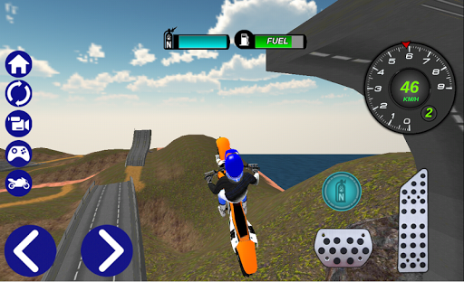 Motocross Extreme Racing 3D ekran görüntüsü