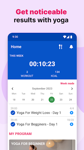 Daily Yoga For Beginners ekran görüntüsü