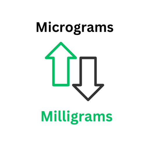 Micrograms to Milligrams