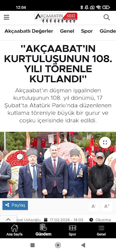 Akçaabatın Sesi ekran görüntüsü