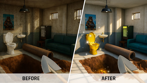 Prison Escape: Dig & Run ekran görüntüsü
