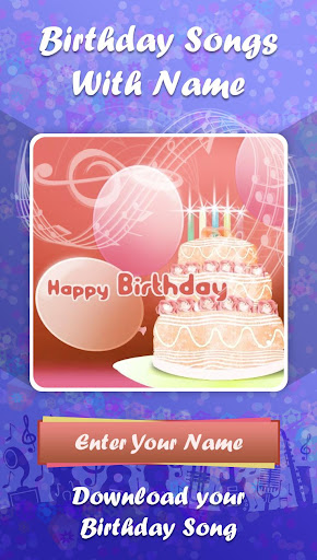 Birthday Song Maker With Name ekran görüntüsü