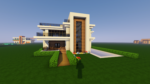 MCPE için Modern Ev Haritası ekran görüntüsü