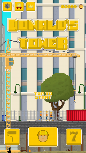 Donald's Tower - Tap the bombs ekran görüntüsü