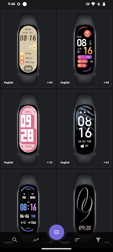 Mi Band 8 Saat Görünümleri ekran görüntüsü