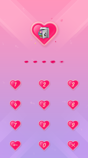 AppLock Live Theme Love ekran görüntüsü