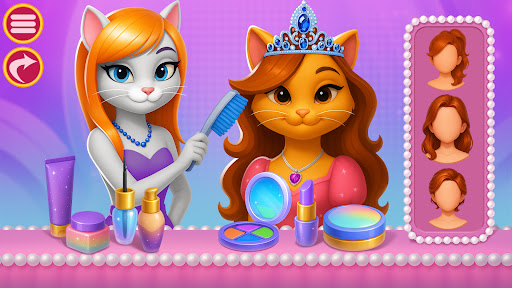Kitty Fashion Salon: Cat Games ekran görüntüsü