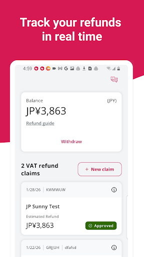 Pie VAT - Tax Free Shopping ekran görüntüsü