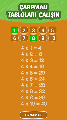 Zihinsel hesaplama - Matematik ekran görüntüsü