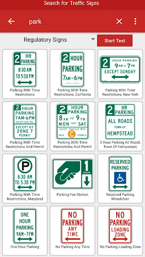 US Traffic and Road Signs ekran görüntüsü