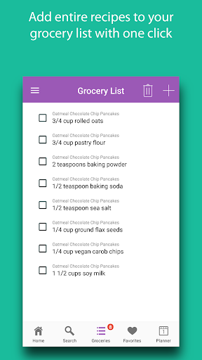 Clean-Eating Recipes - Grocery ekran görüntüsü