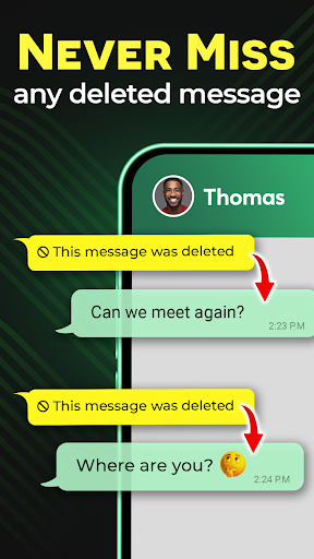 Recover Deleted Messages, SMS ekran görüntüsü