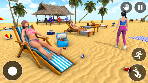 Grand Beach Club Simulator 3D ekran görüntüsü