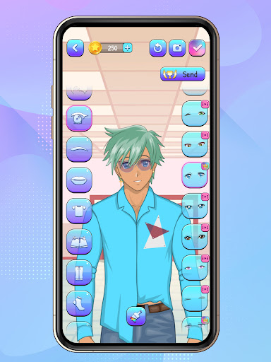 Anime Boys Dress Up Games ekran görüntüsü