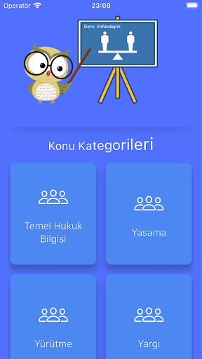 Sınav Bilgi Kartları ekran görüntüsü