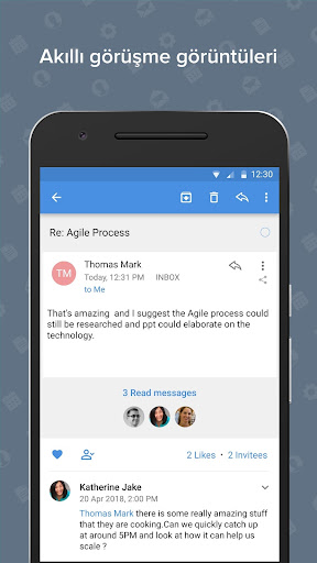 Zoho Mail - Email and Calendar ekran görüntüsü