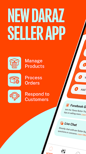 Daraz Seller Center ekran görüntüsü