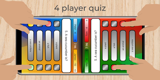 Multiplayer - 3&4 player quiz ekran görüntüsü
